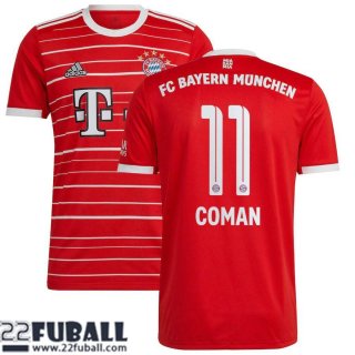 Fussball Trikots Bayern Munchen Heimtrikot Herren 22 23 Coman 11