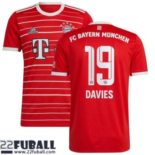 Fussball Trikots Bayern Munchen Heimtrikot Herren 22 23 Davies 19