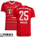 Fussball Trikots Bayern Munchen Heimtrikot Herren 22 23 Müller 25