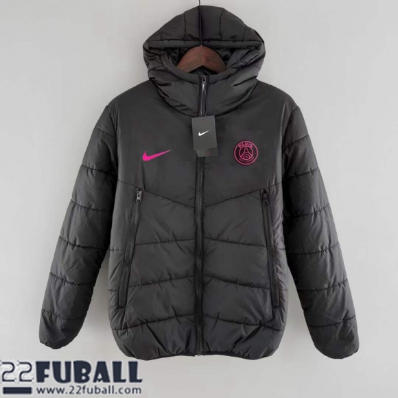 Daunenjacke PSG Paris schwarz Herren 22 23 DD85