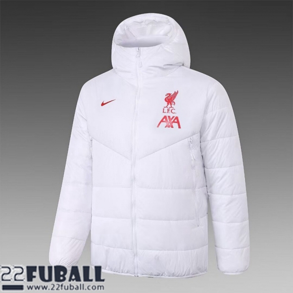 Daunenjacke Liverpool Weiß Herren 22 23 DD93