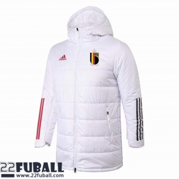 Daunenjacke Belgien Weiß Herren 22 23 DD94