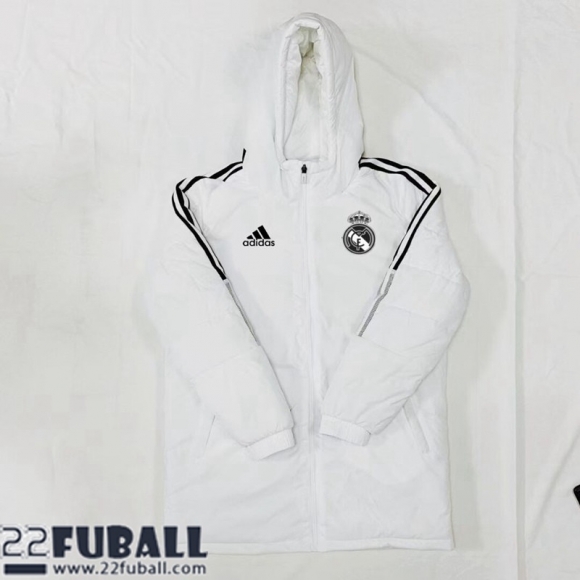 Daunenjacke Real Madrid Weiß Herren 22 23 DD115