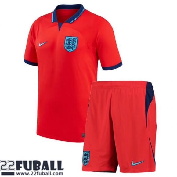 Fussball Trikots England Auswärtstrikot Kinder 22 23