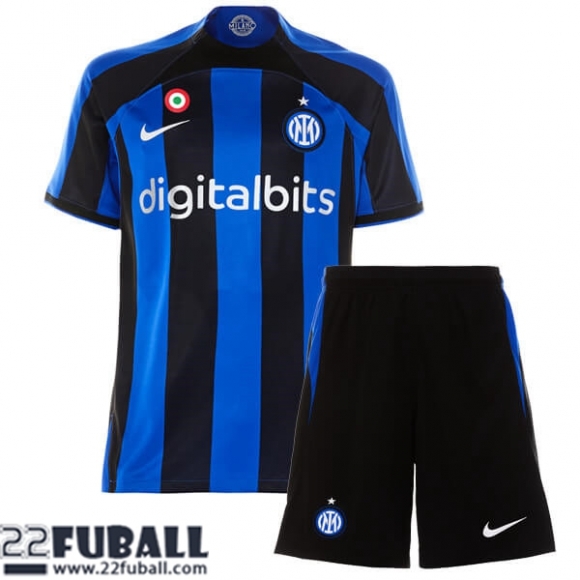 Fussball Trikots Inter Mailand Heimtrikot Kinder 22 23