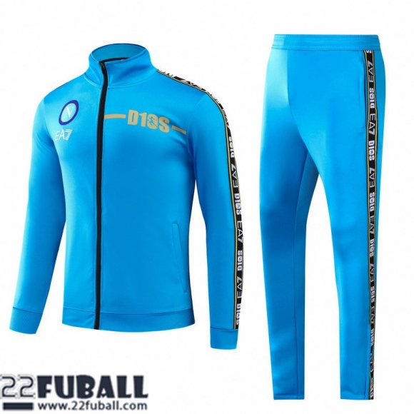 Sweatjacke Naples Blau Herren 22 23 JK435