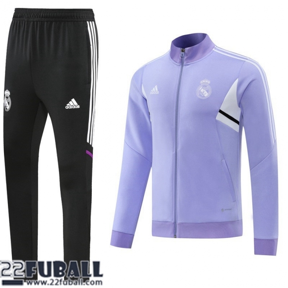 Sweatjacke Real Madrid Violett Herren 22 23 JK451