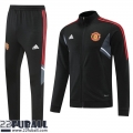 Sweatjacke Manchester United schwarz Herren 22 23 JK465