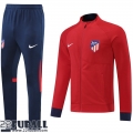 Sweatjacke Atletico Madrid Rouge Herren 22 23 JK467