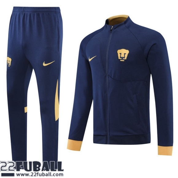 Sweatjacke Pumas UNAM blau Herren 22 23 JK468