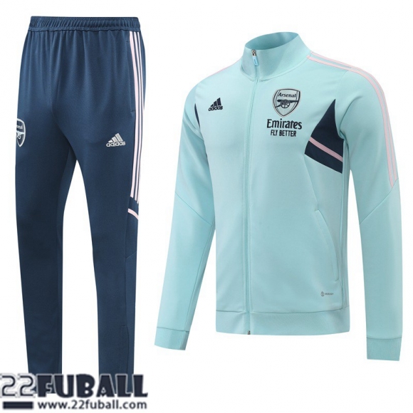 Sweatjacke Arsenal blau klar Herren 22 23 JK514