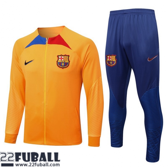 Sweatjacke Barcelona orange Herren 22 23 JK522