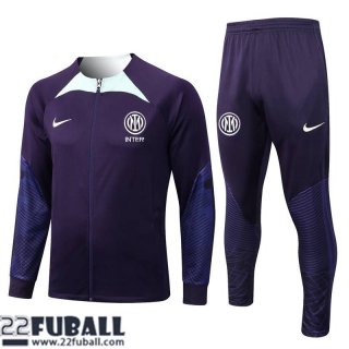 Sweatjacke Inter Mailand Violett Herren 22 23 JK524