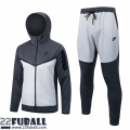 Sweatjacke Sport gris clair Herren 22 23 JK533