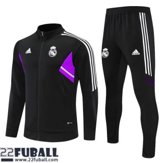 Sweatjacke Real Madrid blau Herren 22 23 JK536