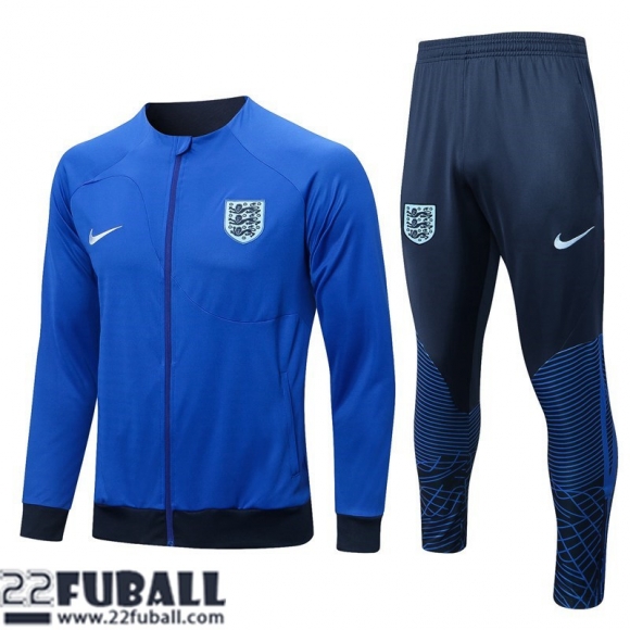 Sweatjacke England blau Herren 22 23 JK560