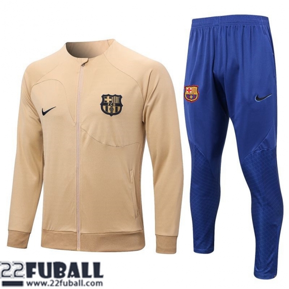 Sweatjacke Barcelona Kaki Herren 22 23 JK566