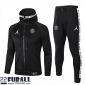 Sweatjacke - Kapuzen PSG Schwarz Herren 22 23 JK576