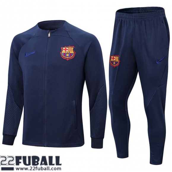 Sweatjacke Barcelona blau Herren 22 23 JK579