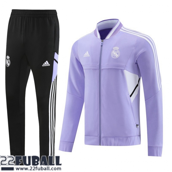 Sweatjacke Real Madrid Lila Herren 22 23 JK592