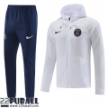 Sweatjacke PSG Weiss Herren 22 23 JK596