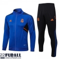 Sweatjacke Real Madrid Blau Herren 22 23 JK601