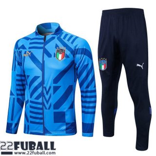 Sweatjacke Italien Blau Herren 22 23 JK604