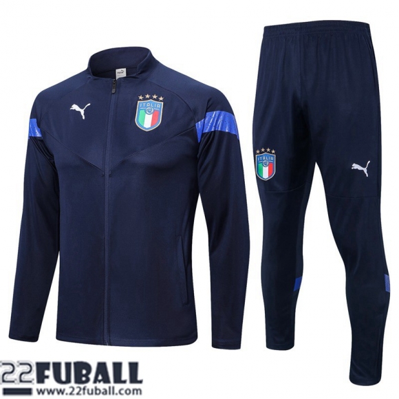 Sweatjacke Italien Navy blau Herren 22 23 JK618