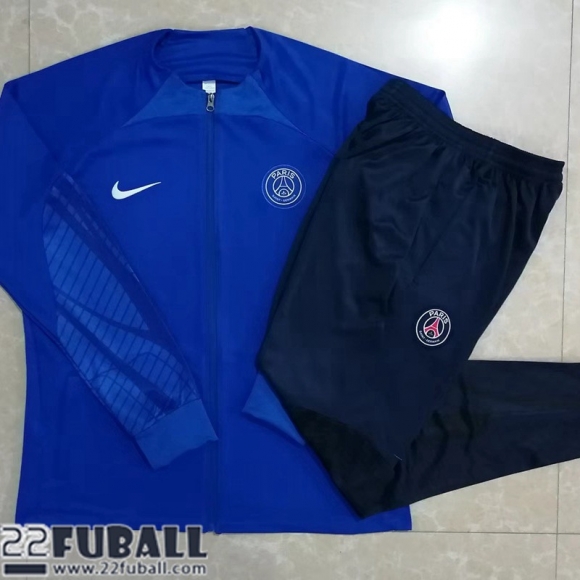 Sweatjacke PSG Blau Herren 22 23 JK402