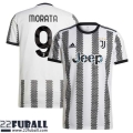 Fussball Trikots Juventus Heimtrikot Herren 22 23 Morata 9