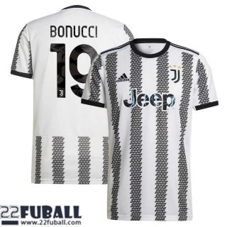 Fussball Trikots Juventus Heimtrikot Herren 22 23 Bonucci 19