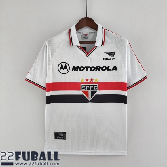 Retro Fussball Trikots sao paulo Heimtrikot Herren 1999 FG179