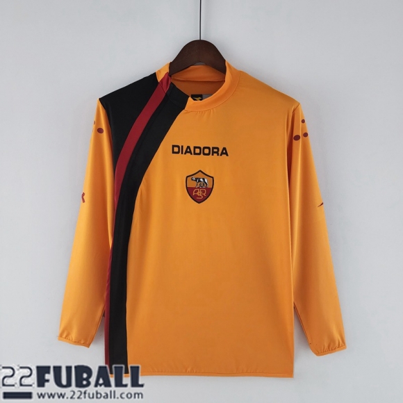 Retro Fussball Trikots Roma Heimtrikot Herren Langarm 05/06 FG222