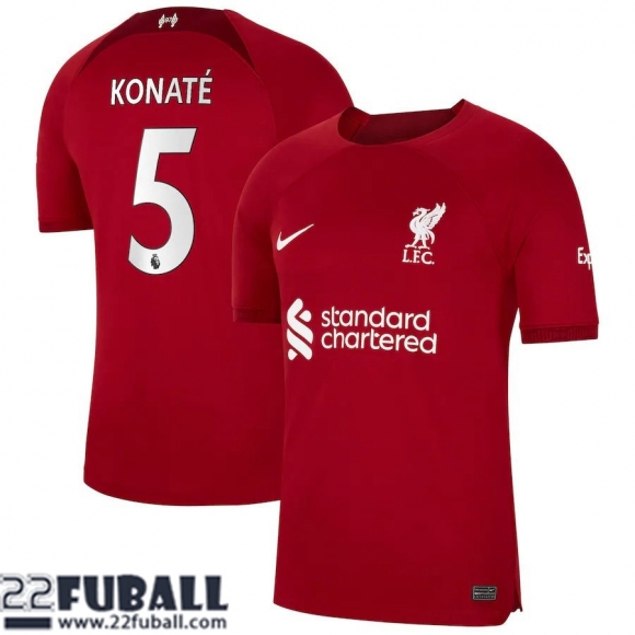 Fussball Trikots Liverpool Heimtrikot Herren 22 23 Konaté 5