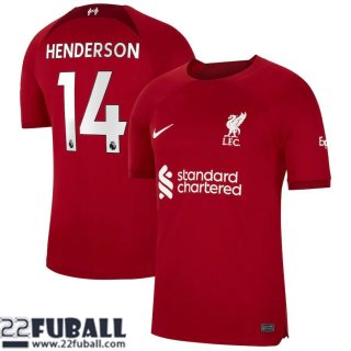 Fussball Trikots Liverpool Heimtrikot Herren 22 23 Henderson 14