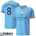 Fussball Trikots Manchester City Heimtrikot Herren 22 23 Gündogan 8