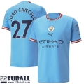 Fussball Trikots Manchester City Heimtrikot Herren 22 23 João Cancelo 27