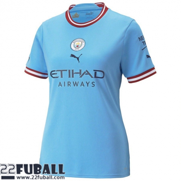 Fussball Trikots Manchester City Heimtrikot Damen 22 23