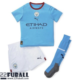 Fussball Trikots Manchester City Heimtrikot Kinder 22 23