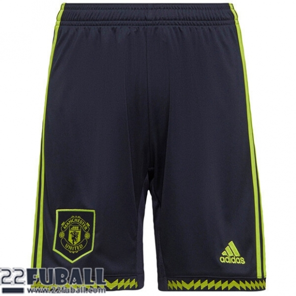 Fussball Shorts Manchester United Ausweichtrikot Herren 22 23