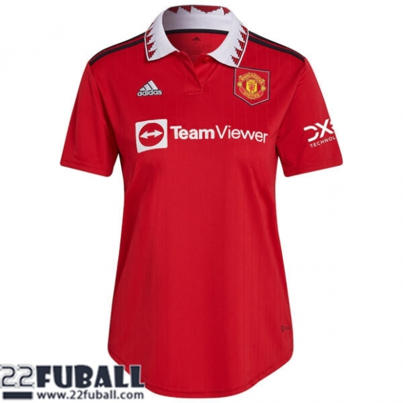 Fussball Trikots Manchester United Heimtrikot Damen 22 23