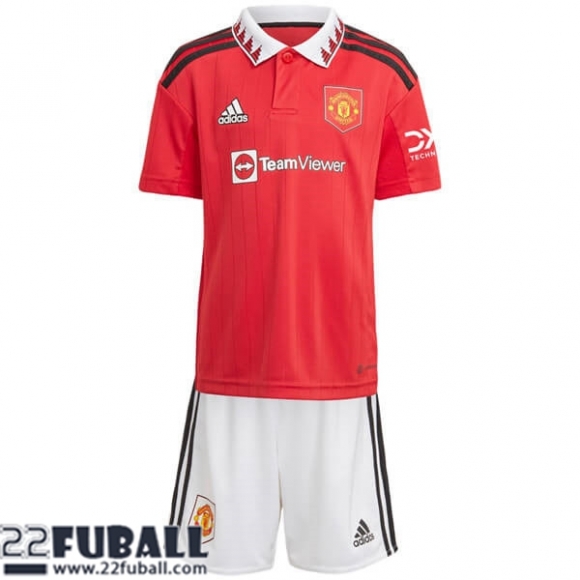 Fussball Trikots Manchester United Heimtrikot Kinder 22 23