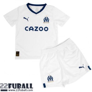 Fussball Trikots Olympique Marseille Heimtrikot Kinder 22 23