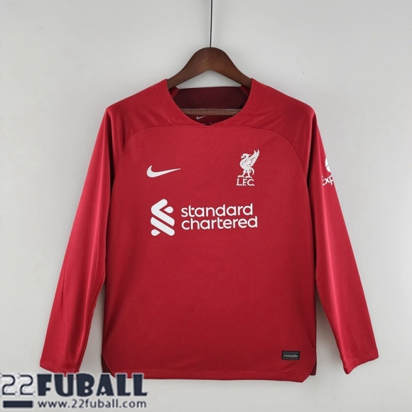 Fussball Trikots Liverpool Heimtrikot Herren Langarm 22 23 KL05