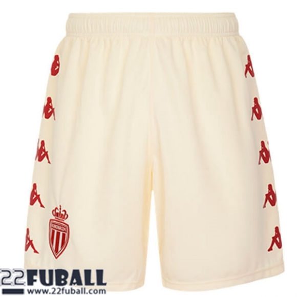 Fussball Shorts AS Monaco Ausweichtrikot Herren 22 23