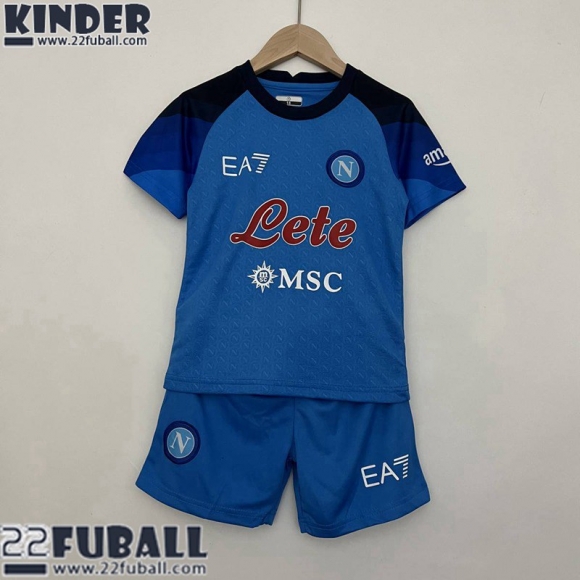 Fussball Trikots Naples Heimtrikot Kinder 22 23