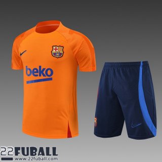 T-Shirt Barcelona orange Herren 22 23 PL438