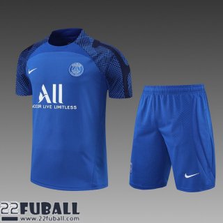 T-Shirt PSG Blau Herren 22 23 PL439