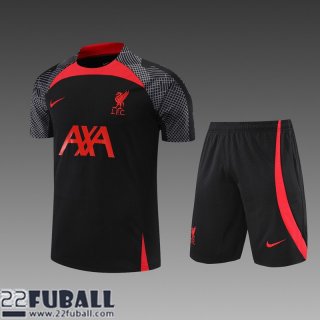 T-Shirt Liverpool Schwarz Herren 22 23 PL444