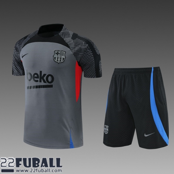 T-Shirt Barcelona grau Herren 22 23 PL460